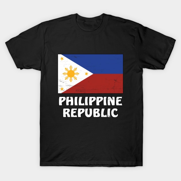 Philippine Republic T-Shirt by NicGrayTees